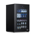 Newair Froster 125-Can Freestanding Black Beverage Center (NBF125BK00) - Chills Down to 23 Degrees!