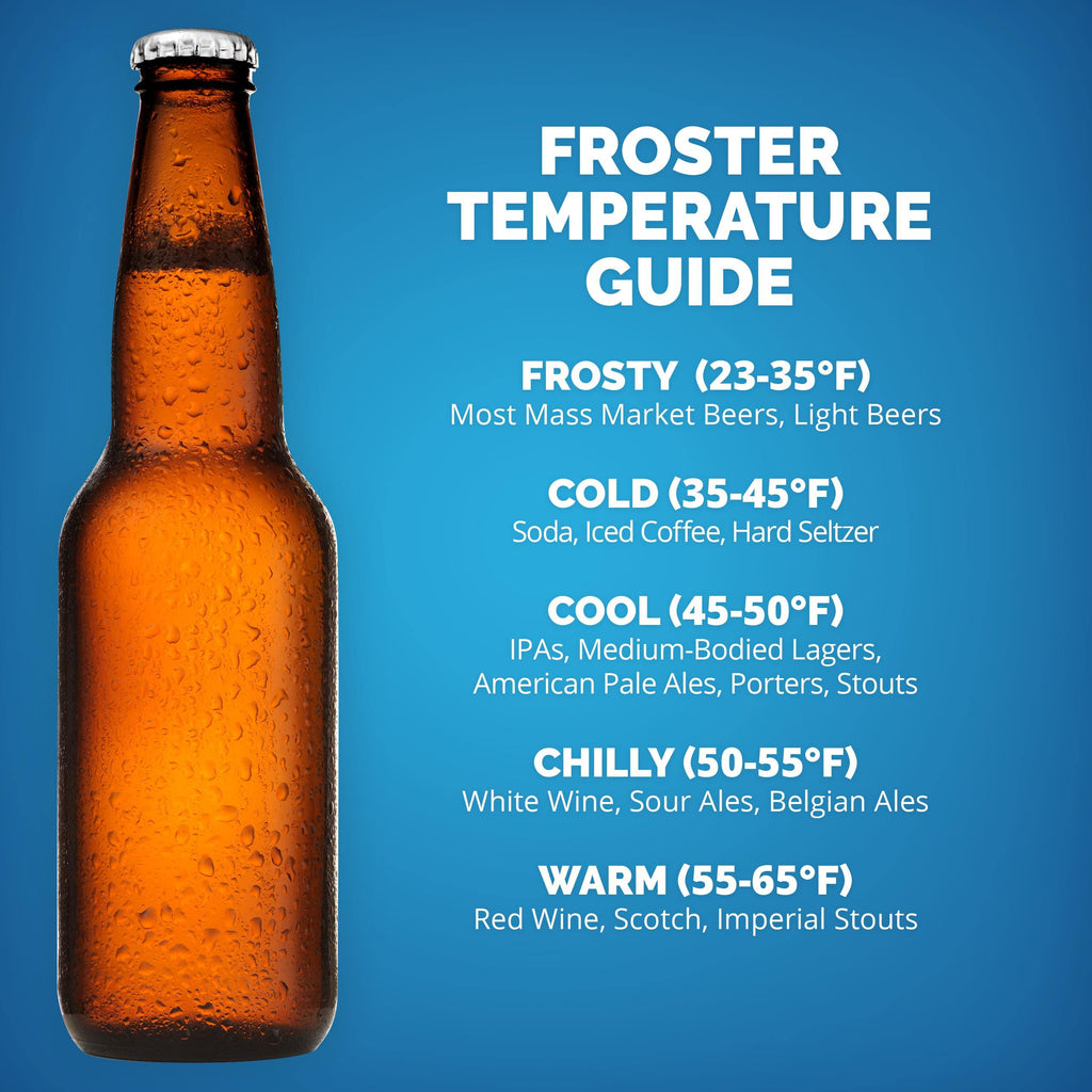 Newair Froster 125-Can Freestanding Black Beverage Center (NBF125BK00) - Chills Down to 23 Degrees!