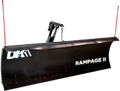 DK2 RAMP8219ELT Rampage II Elite 82 x 19 in. Custom Mount Snow Plow Kit with Actuator Lift New - RAMP8219ELT