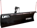 DK2 STOR8422ELT Storm II Elite 84 x 22 in. Custom Mount Snow Plow Kit with Actuator Lift New - STOR8422ELT