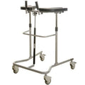 Patterson Medical- Cardiac Walker Pneumatic Steel Frame 333 lbs. Weight Capacity 35 to 51 Inch Height - 081581222