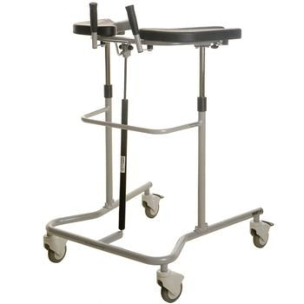Patterson Medical- Cardiac Walker Pneumatic Steel Frame 333 lbs. Weight Capacity 35 to 51 Inch Height - 081581222