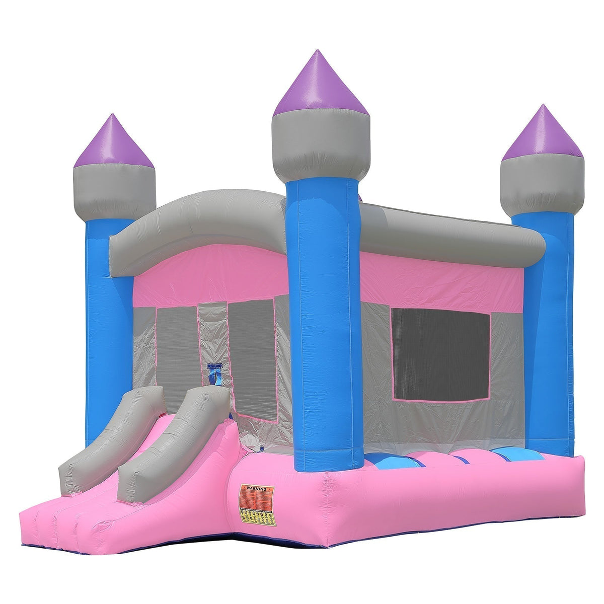 Commercial Princess Castle Bounce House with Blower by Inflatable HQ