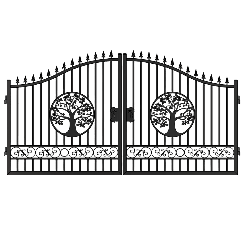 Chery Industrial 14' Iron Gate with Wider goalposts, No metal ball II000074NM