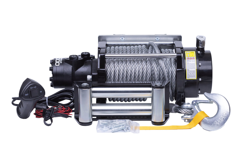 DK2 15000NH 15,000 lbs. Hydraulic Winch with Steel Cable New - 15000NH