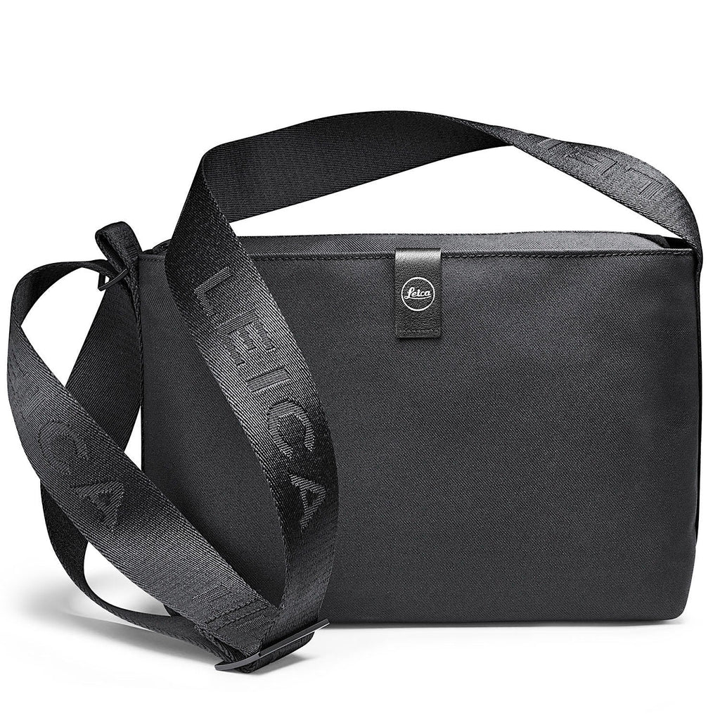 Leica Crossbody Bag SOFORT, M, Recycled Polyester, Black