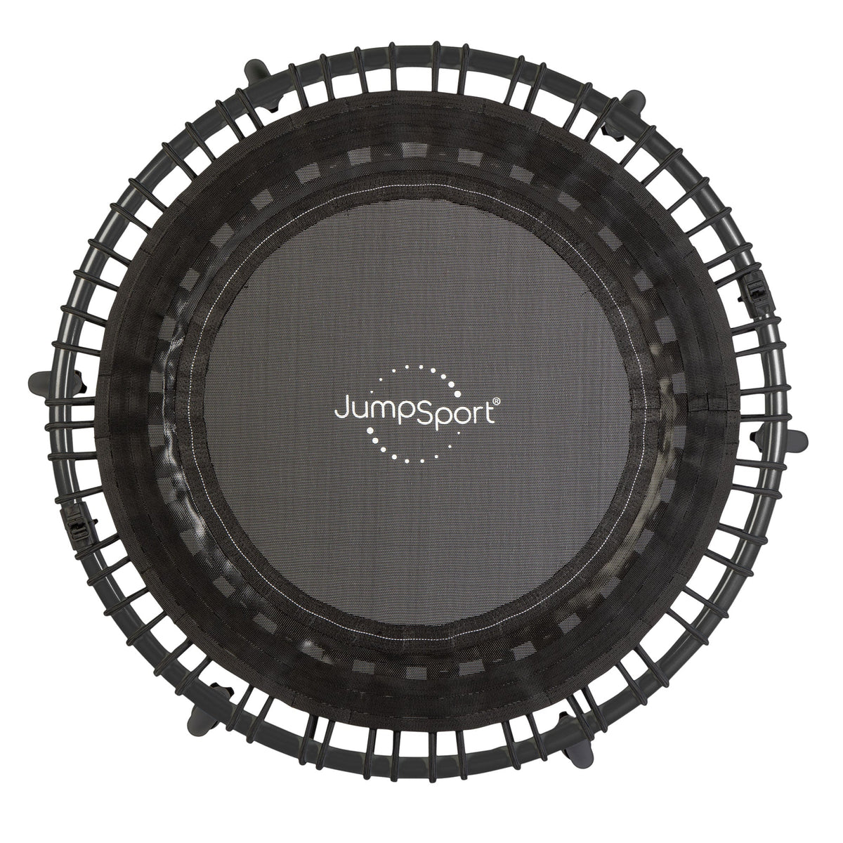 Disc-O-Bed JumpSport 350f Indoor Lightweight 39-Inch Folding Fitness Trampoline, Black - 168414
