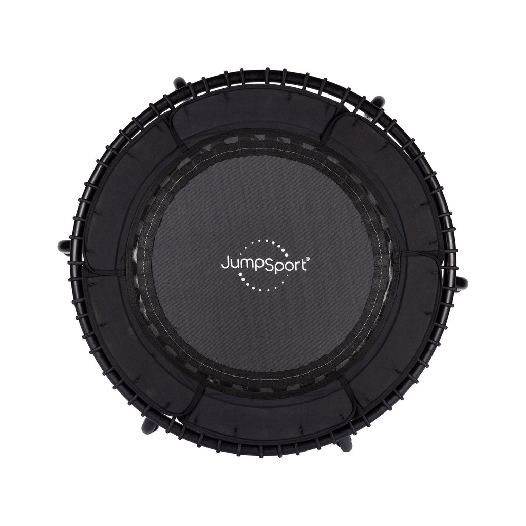 Disc-O-Bed JumpSport 370 Home Gym 39" Heavy Duty Fitness Trampoline with 4-In-1 DVD, Black - 168416