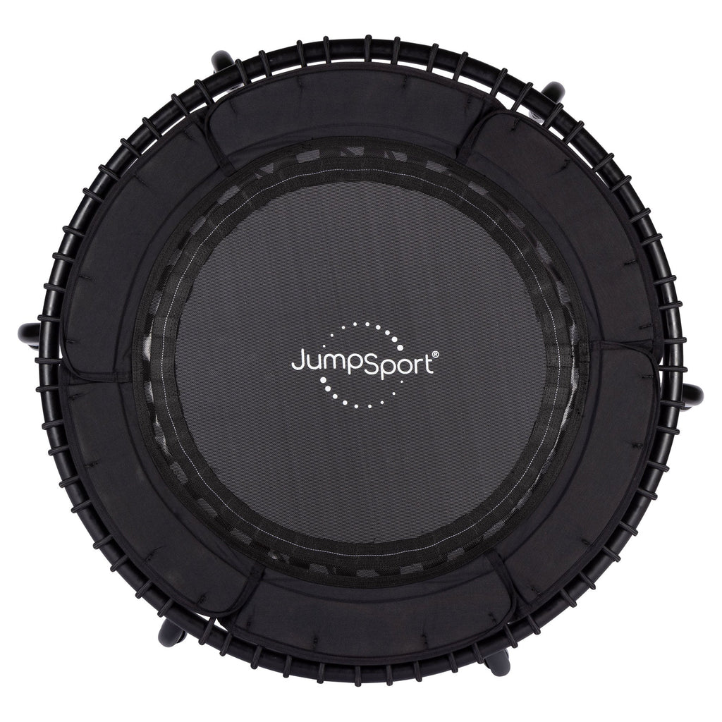 Disc-O-Bed JumpSport 370 PRO Indoor Heavy Duty Lightweight 39 In Fitness Trampoline, Black - 168418