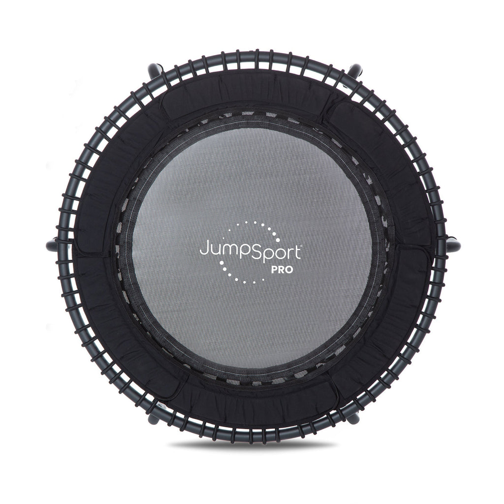 Disc-O-Bed JumpSport 570 PRO Indoor Durable Lightweight 44-Inch Fitness Trampoline, Black - 168420