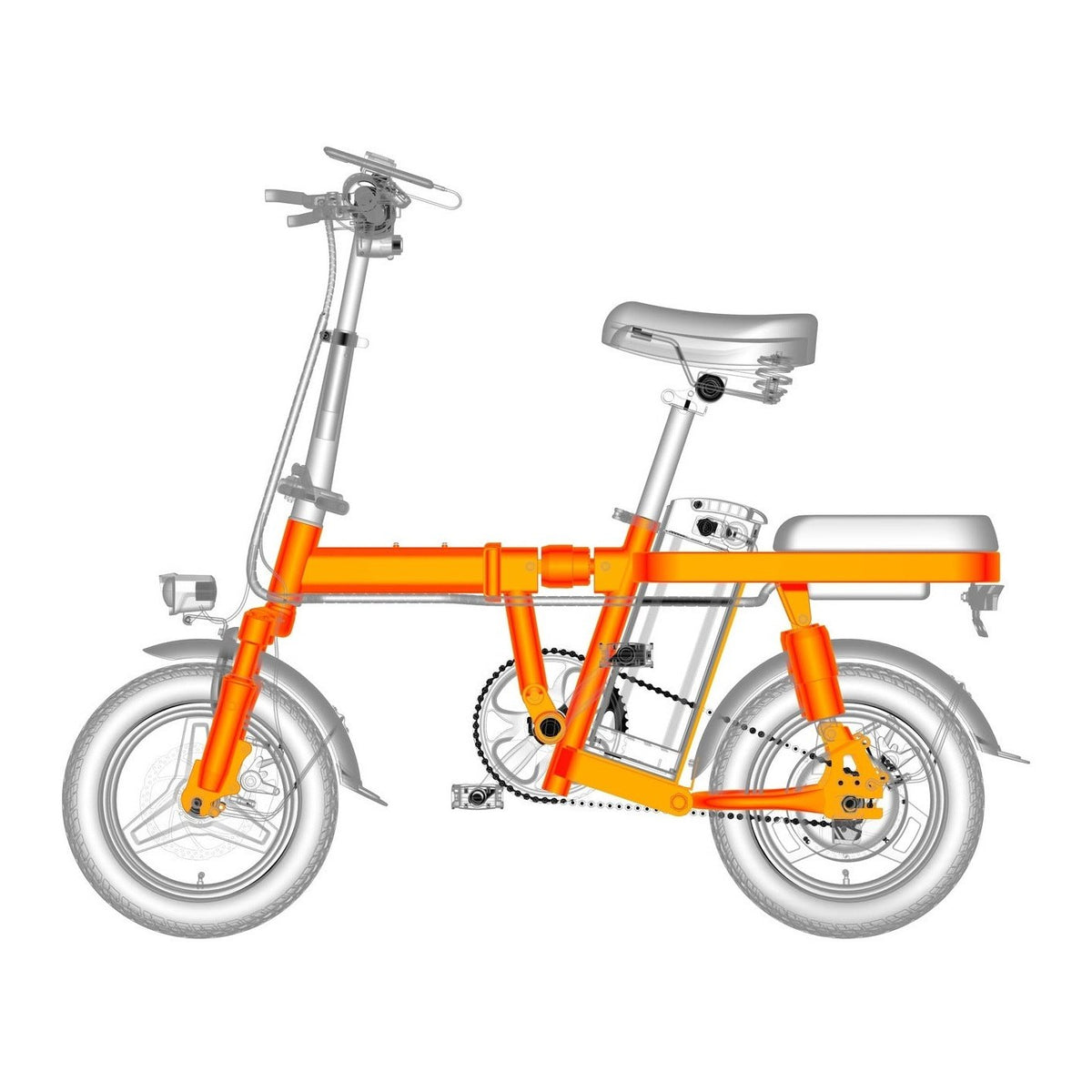 ENGWE T14 48V/10Ah 350W Electric Mini Bike