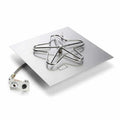 30" Square Flat Pan, Battery Operated Push Button Ignition Kit - PENTA30-FPK-SQ-NG