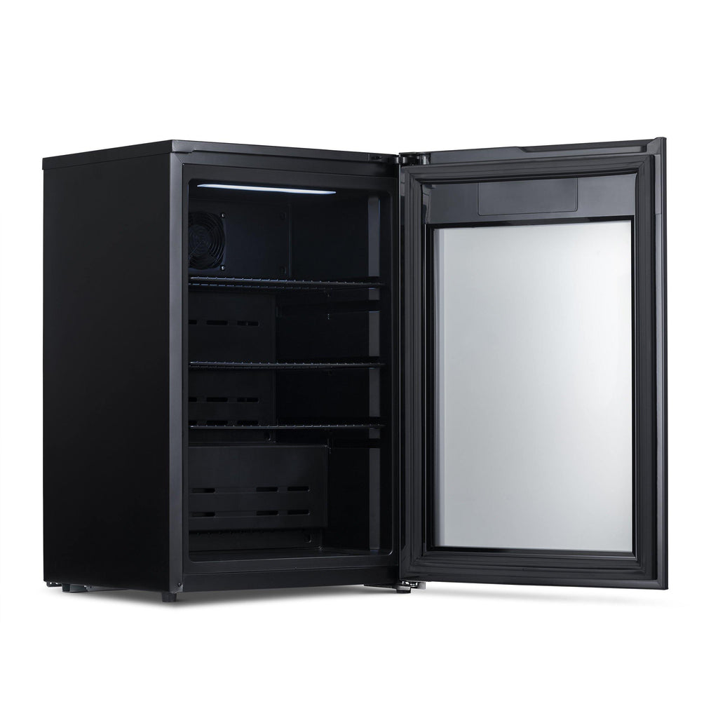 Newair Froster 125-Can Freestanding Black Beverage Center (NBF125BK00) - Chills Down to 23 Degrees!
