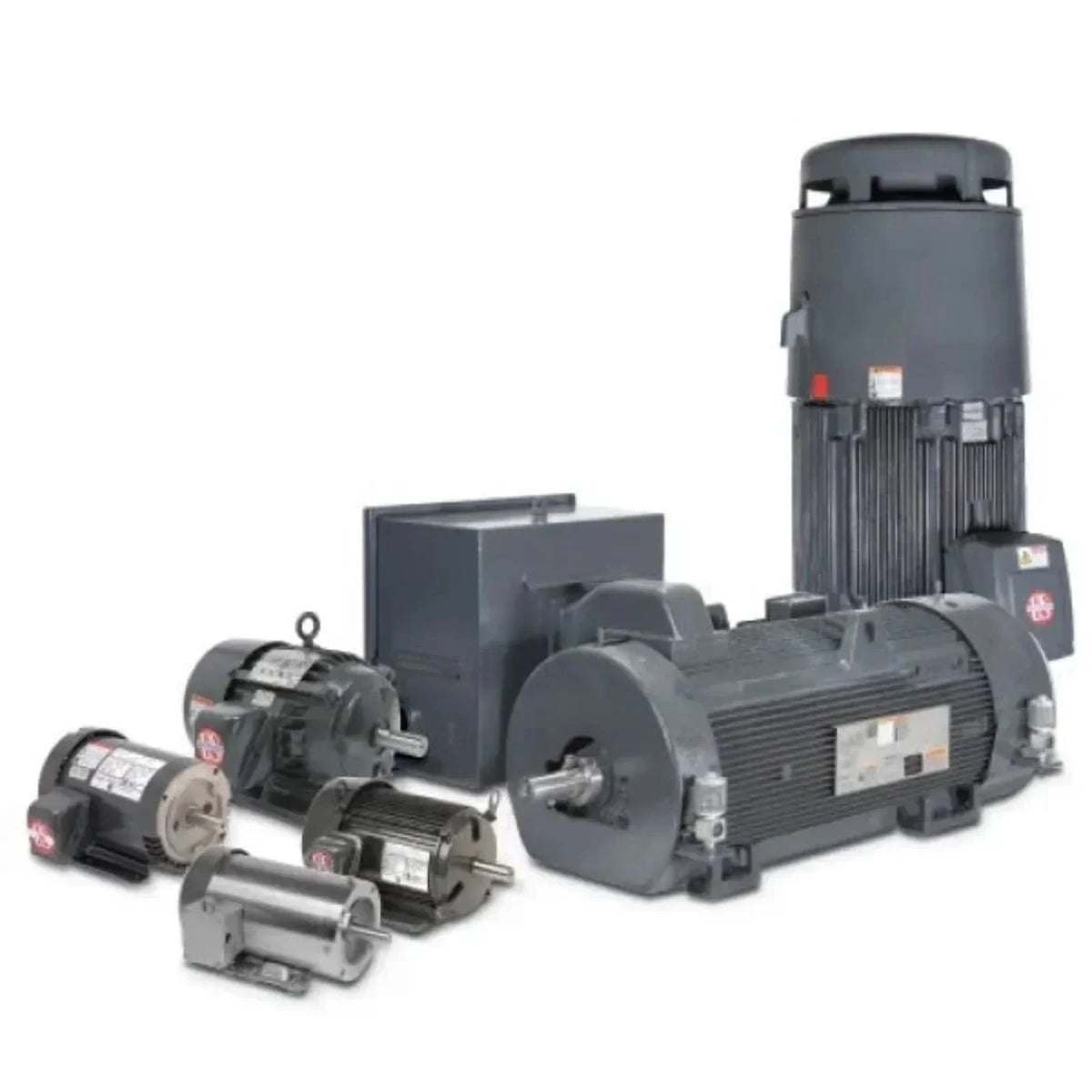 U.S. Motors 8D15P3C Severe Duty & IEEE 841 Three Phase TEFC Horizontal - Footed Motor - 8D15P3C