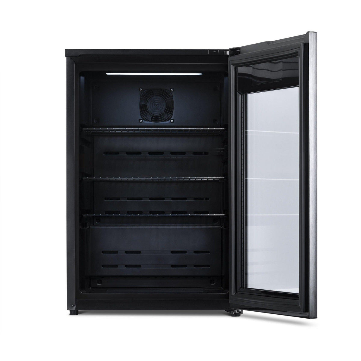Newair Froster 125-Can Freestanding Black Beverage Center (NBF125BK00) - Chills Down to 23 Degrees!