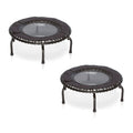 Disc-O-Bed JumpSport 250 Fitness Rebounder Mini Trampoline In Home Cardio Fitness (2 Pack) - 173133