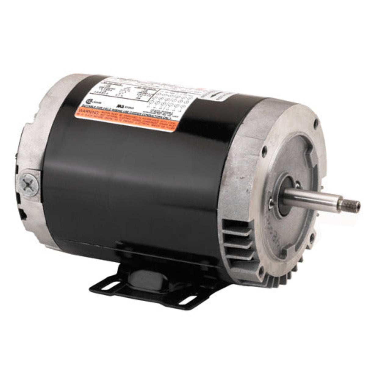 U.S. Motors EE733B General Purpose Three Phase ODP C-Face/Base Motor - EE733B