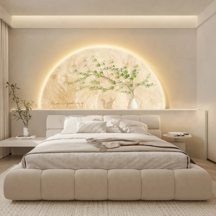 Modern Crystal Ceramic Wall Lamp for Living Room