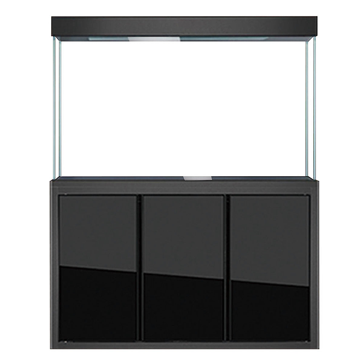 Aqua Dream 175 Gallon Tempered Glass All-in-One Aquarium Black  - AD-1560-ABK