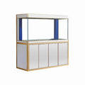 Aqua Dream 220 Gallon Tempered Glass Aquarium White and Gold - AD-1760-WT