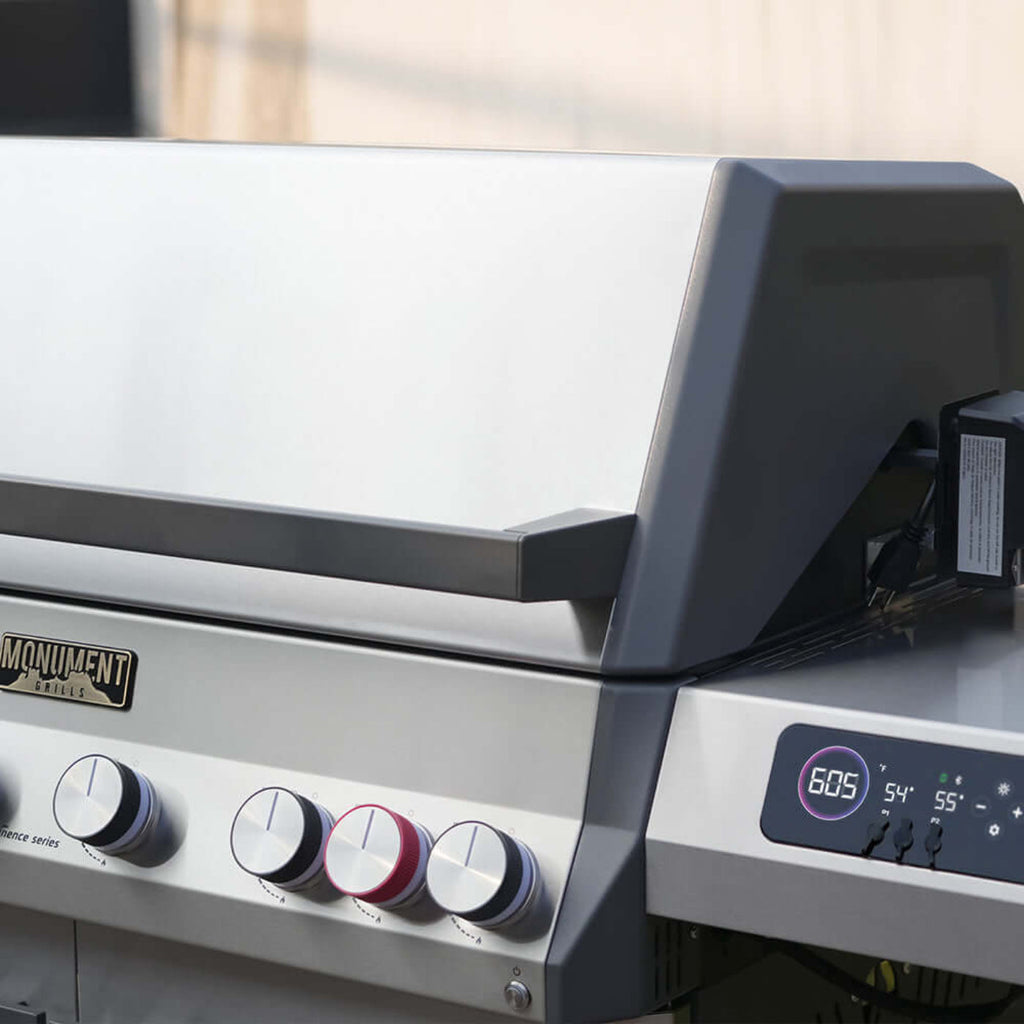 Monument Grills Eminence 605 Series | 6 Burner Advanced Propane Gas Grill in Stainless Steel (Natural Gas Convertible) - E605