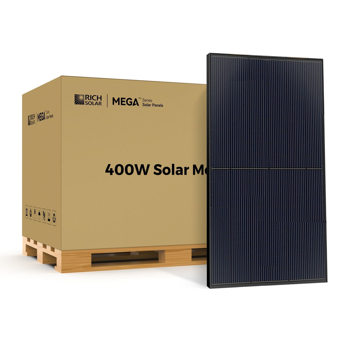 MEGA 400 Watt Monocrystalline Solar Panel | High Efficiency | Best Panel for Grid-Tie and Off-Grid