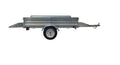 DK2 MMT5X7G 1639 lb. Capacity 4.5 ft. x 7.5 ft. Extendable 12 ft Bed Trailer Kit Galvanized New - MMT5X7G