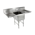 John Boos 1B18244-2D18 One Compartment Sink with Two 18" Drainboards - JB1B182442D18