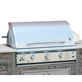 ProFire Deluxe Briquette Series 36-Inch Built-In Infrared Hybrid Grill With Rotisserie - BQDLX36RIH-P