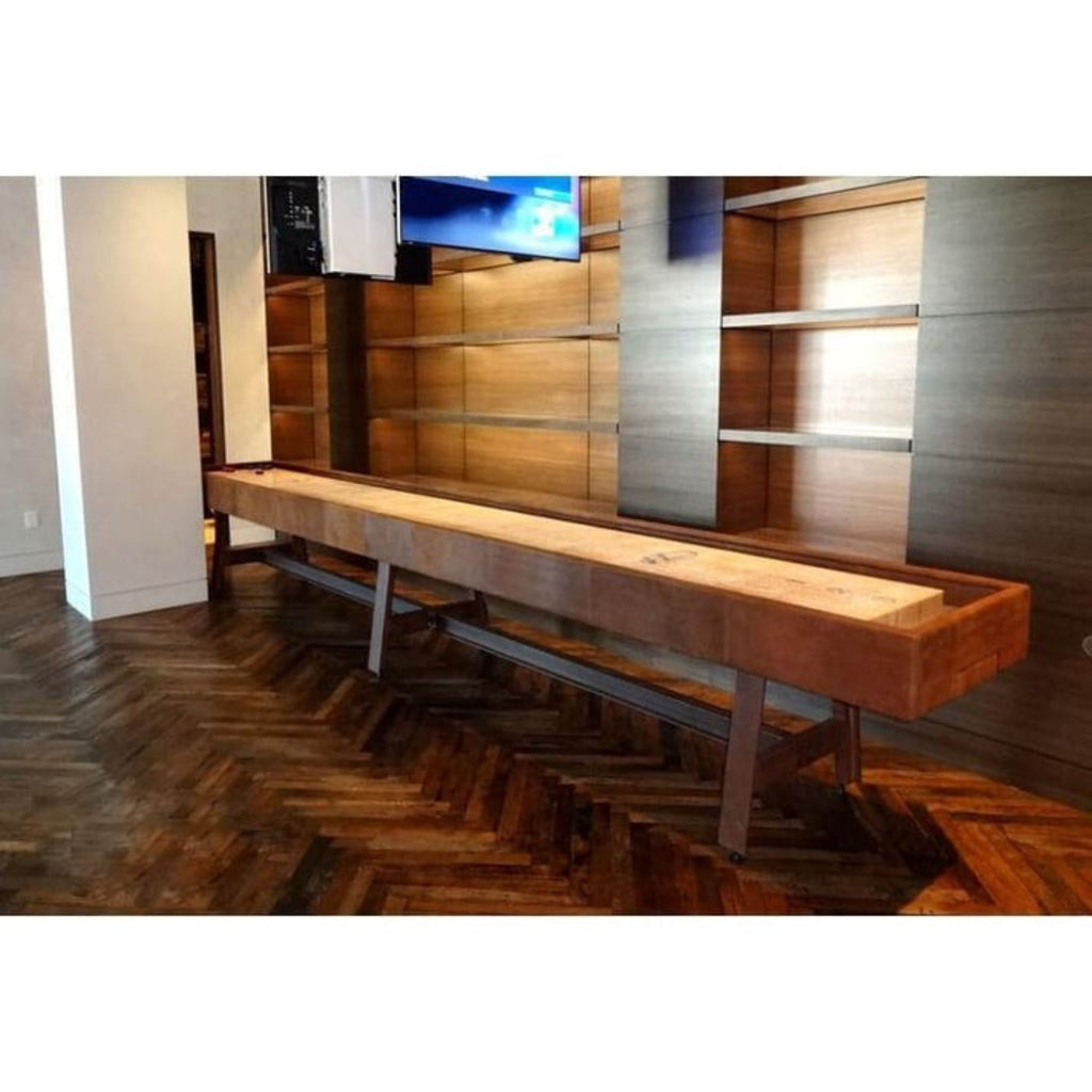 Hudson Pasadena Shuffleboard Table 9'-22' with Custom Finish