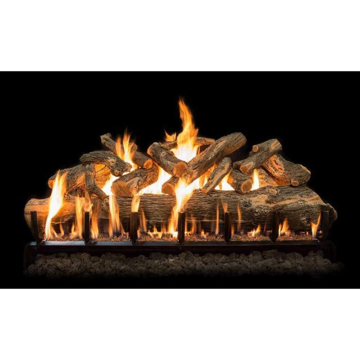 Grand Canyon Jumbo Arizona Weathered Oak Double Sided Gas Logs Only