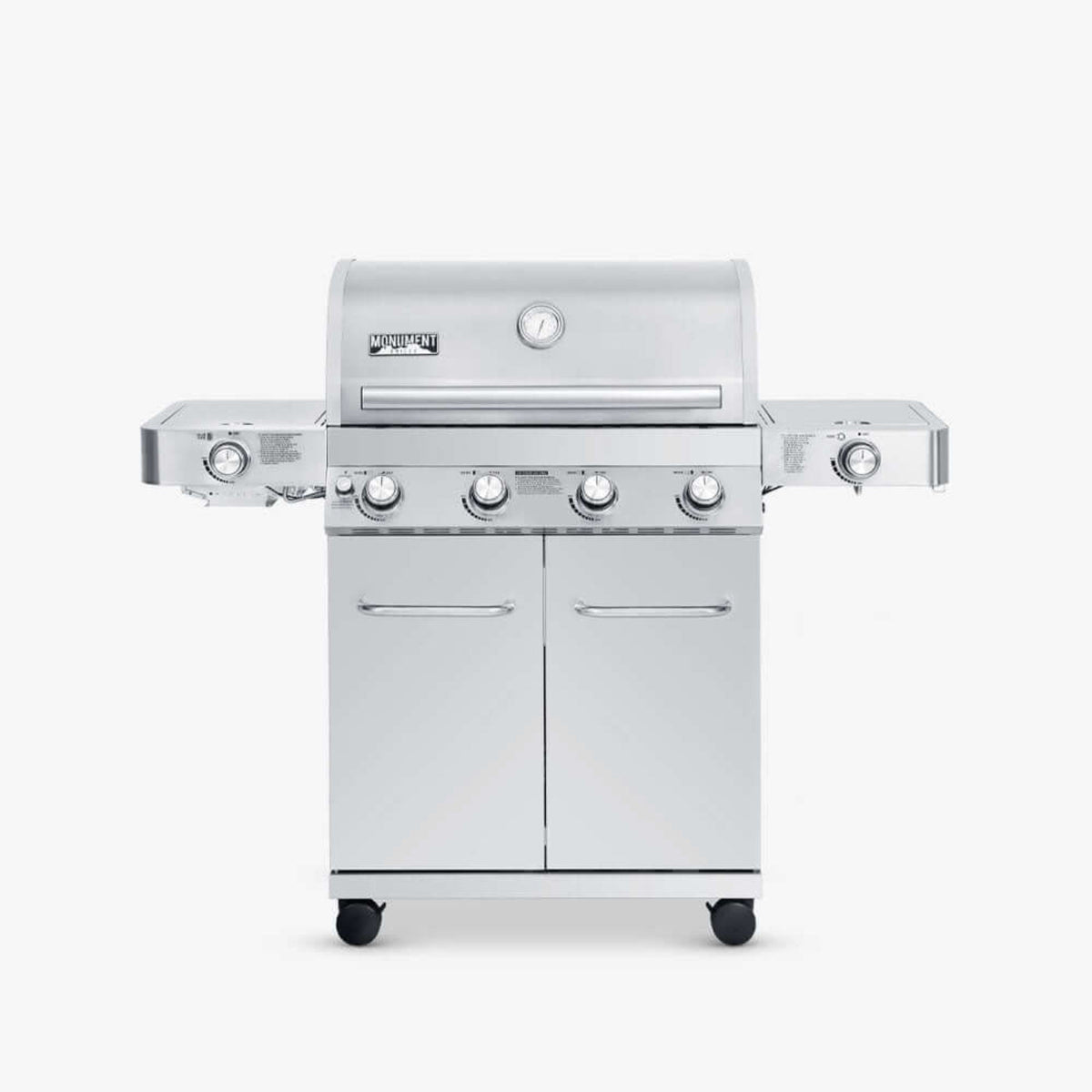 Monument Grills Classic 24367 Series | 4 Burner Propane Gas Grill in Stainless Steel - 24367