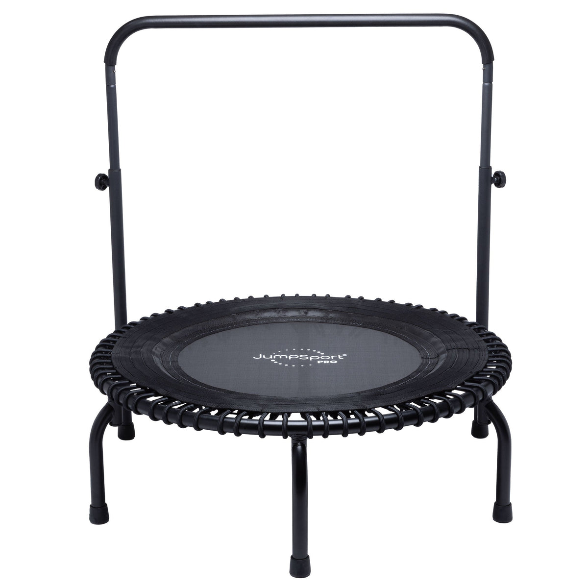 Disc-O-Bed JumpSport 350 PRO Lightweight 39-Inch Adults Fitness Trampoline & Handle Bar - 250151