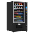 KOOLMORE KMVMR40BCR Refrigerated Snack and Drink Vending Machine with 60 Slots, Credit Card Reader and Coin/Bill Acceptor in Black (KM-VMR-40-BCR)