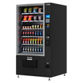 KOOLMORE KMVMR40BC Refrigerated Snack and Drink Vending Machine with 60 Slots and Coin/Bill Acceptor in Black (KM-VMR-40-BC)