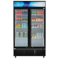 KOOLMORE MDR2GD35C 45 in. Two Glass Door Merchandiser Refrigerator - 35 Cu. Ft. (MDR-2GD-35C)