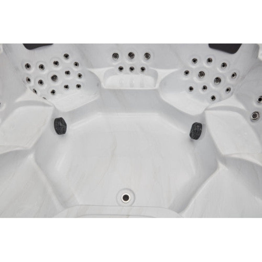 Luxury Spas - Studio Series Denali 7 Person Cloud Grey WS-299
