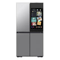 SAMSUNG Bespoke 36" 23 cu. ft. Counter Depth 4-Door Flex Refrigerator with AI Family Hub+ & AI Vision Inside in Stainless Steel - RF23DB9900QDAA