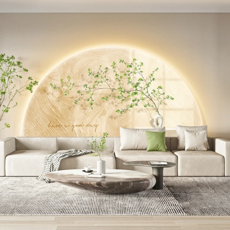Modern Crystal Ceramic Wall Lamp for Living Room