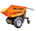 DK2 OPD811 8 cu. ft. 1100 lbs. Capacity Electric Powered Dump Cart with Auto-Stop Release and Brake New - OPD811