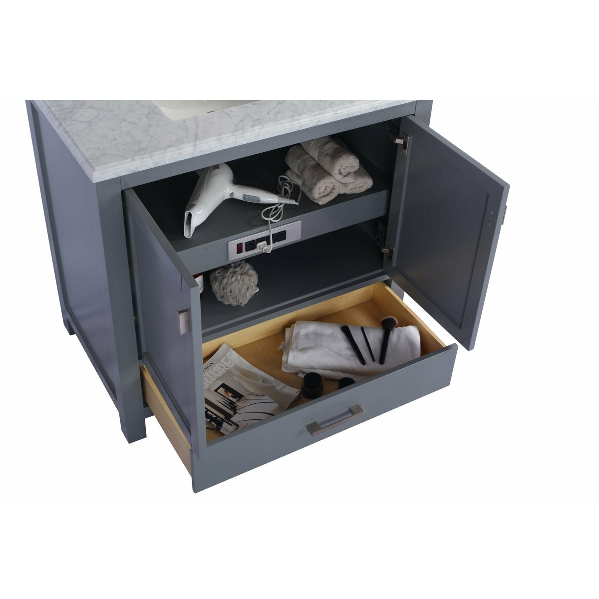 Laviva Wilson 30" Vanity - 313ANG-30G
