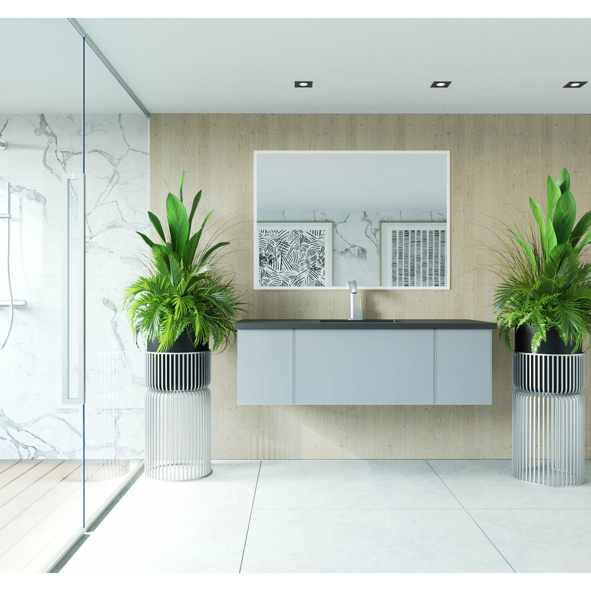 Laviva Vitri 54" Vanity - 313VTR-54CW