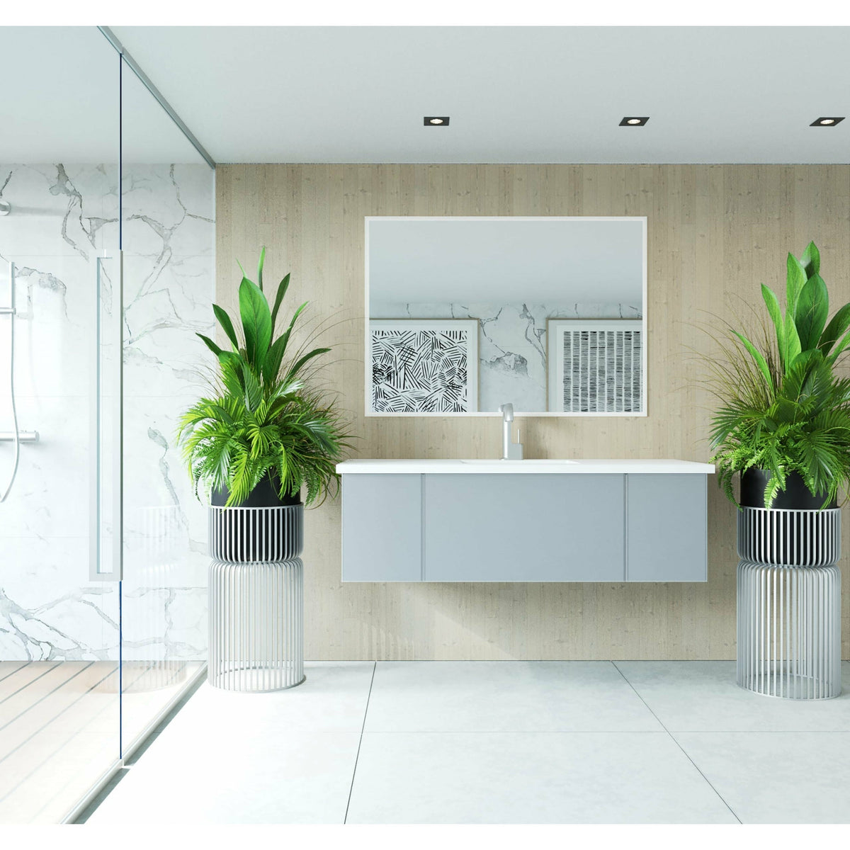 Laviva Vitri 54" Vanity - 313VTR-54CW
