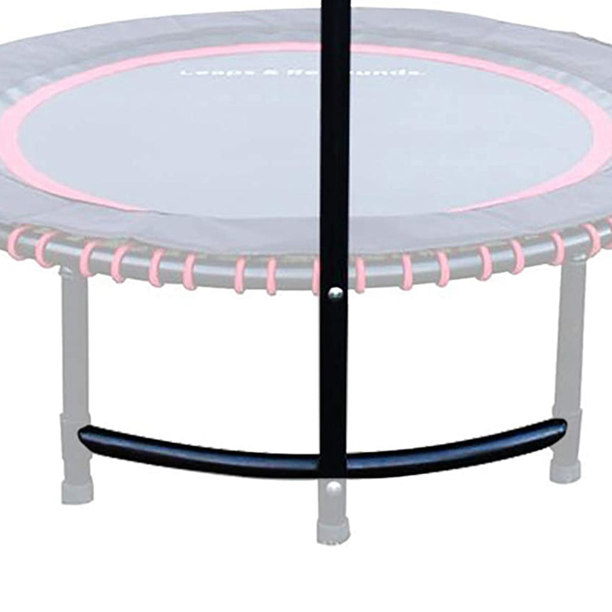 LEAPS & REBOUNDS 48" Adjustable Stability Bar with 48" Fitness Trampoline, Green - 318053