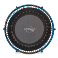 Disc-O-Bed JumpSport 350 PRO 39 Inch Fitness Trampoline with Blue EnduroLast Elastic Cords - 348950