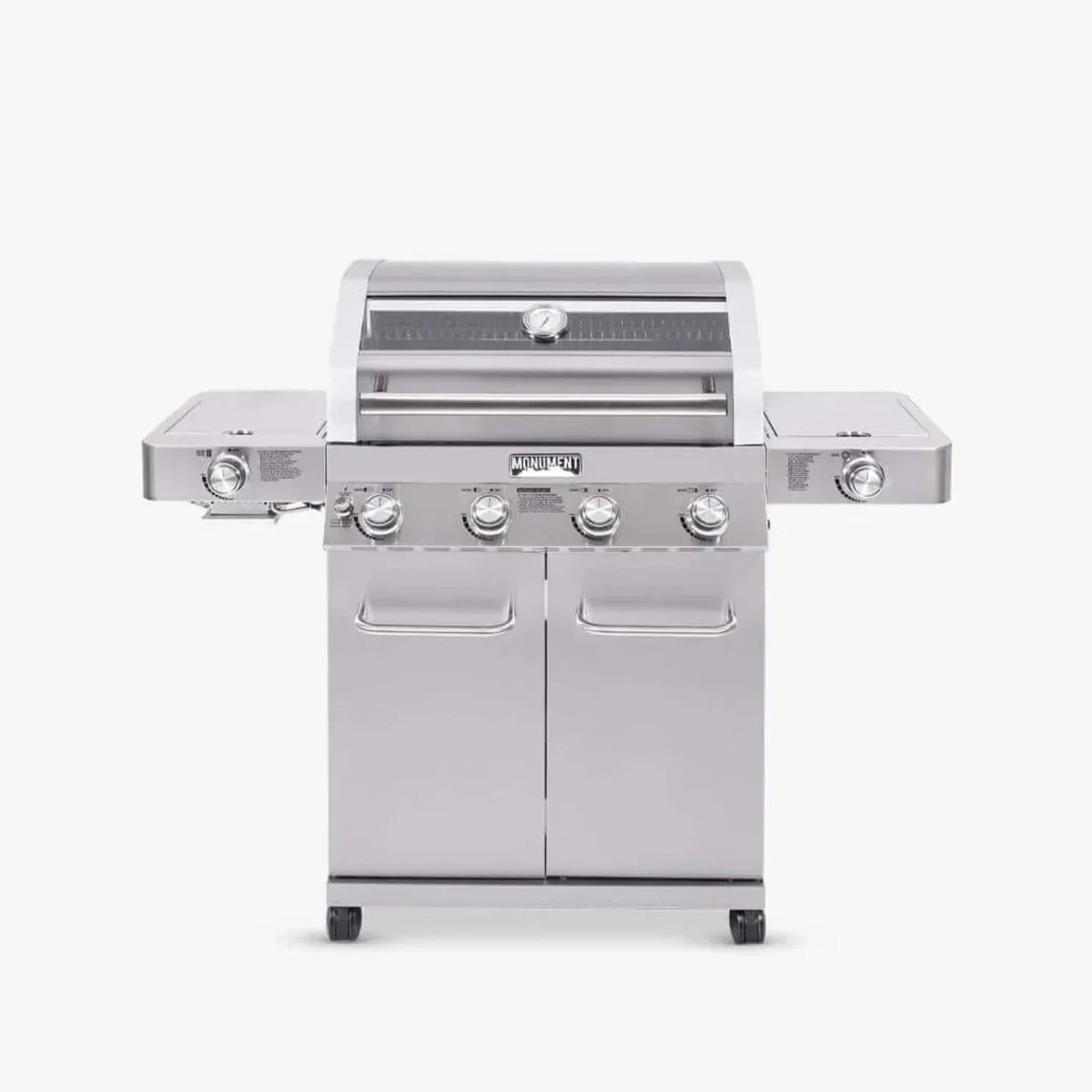 Monument Grills Classic 35633 Series | 4 Burner Propane Gas Grill in Stainless Steel - 35633