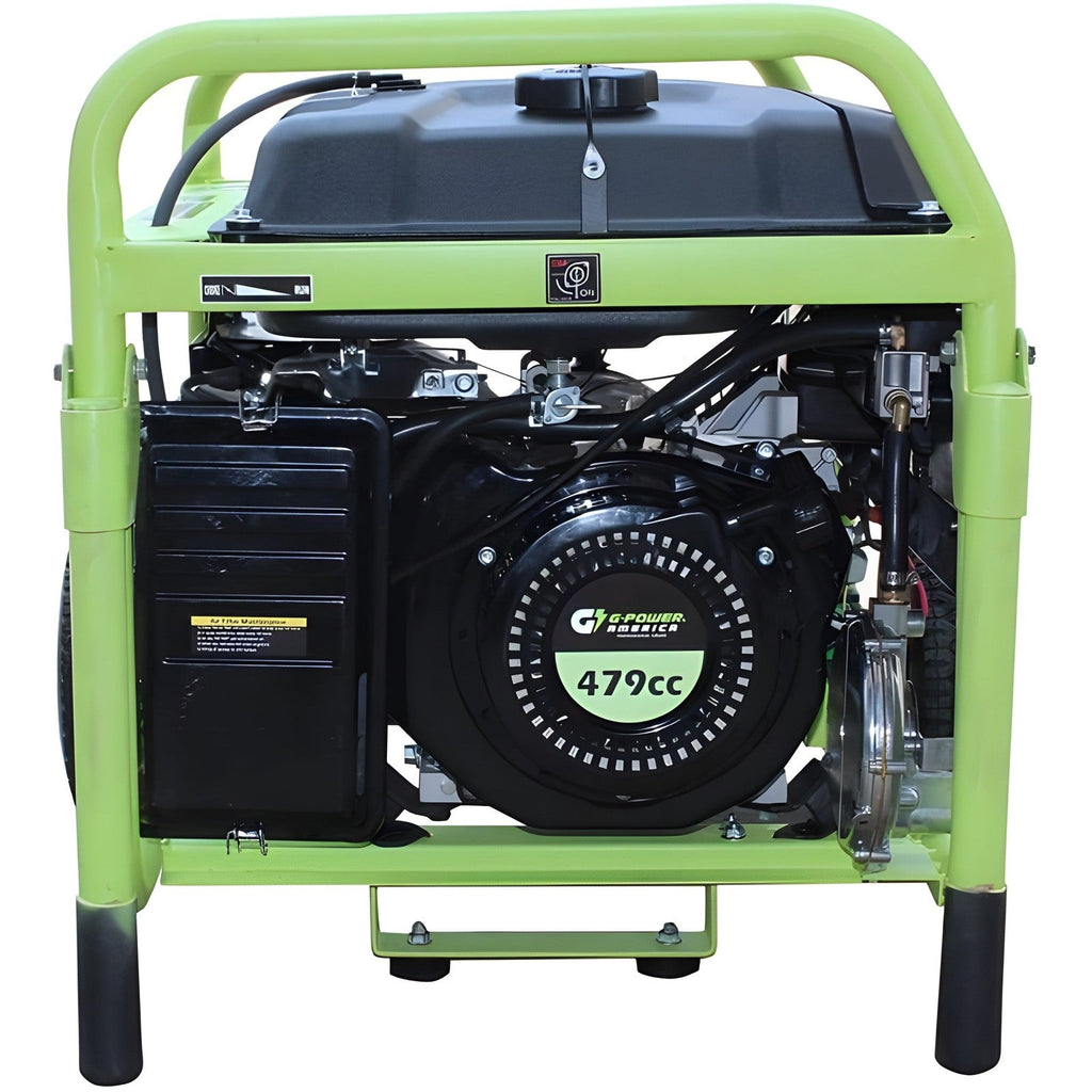 Green-Power America 10000/7500-Watt Gas Powered Portable Generator with Electric Start and Lithium Battery - GPG10000EW