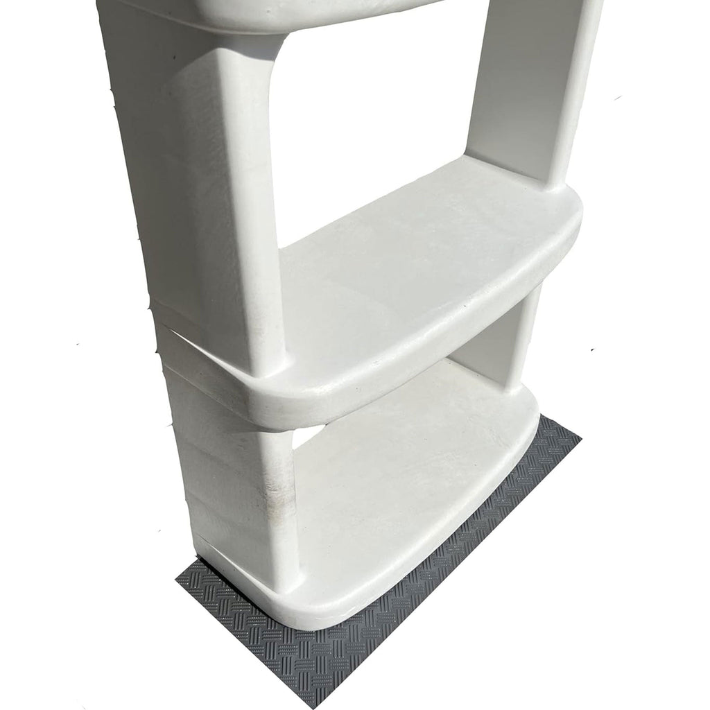 Main Access Large Ladder Guard Mat, Gray + Main Access iStep Step Ladder, Taupe - 398152