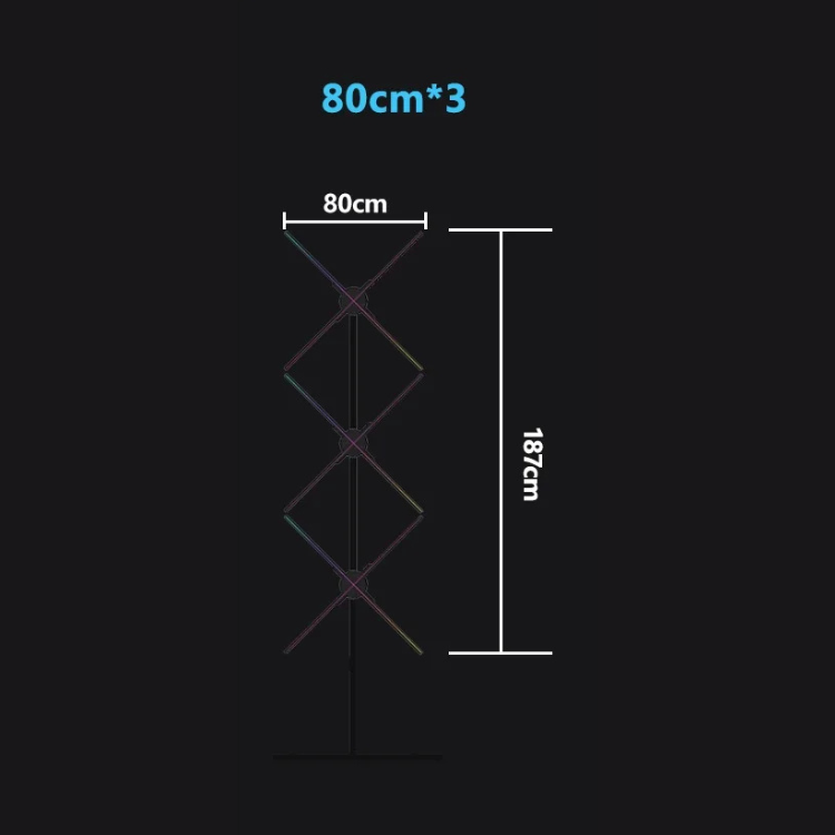 3D Hologram Fan Projector
