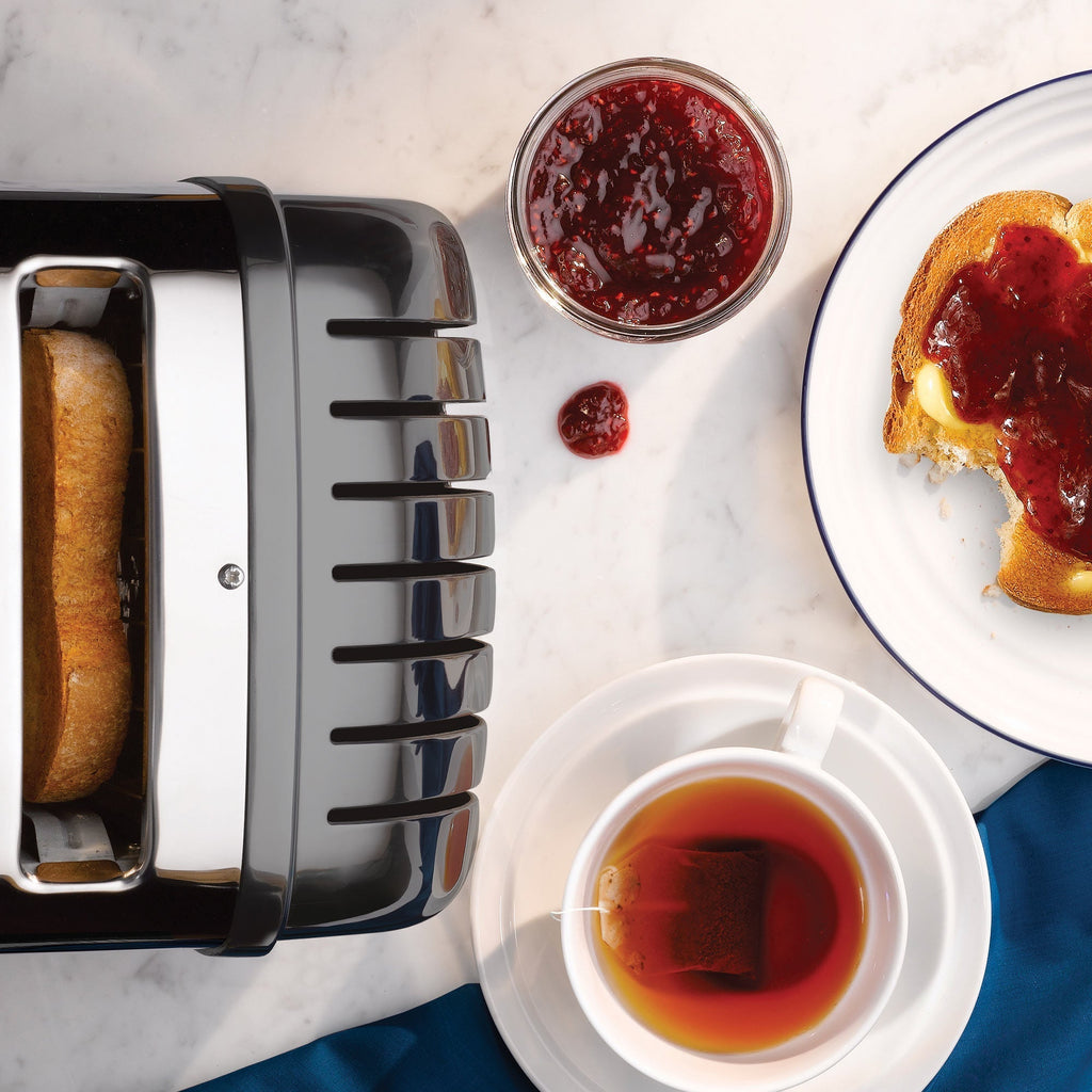 Dualit New Generation Classic 4-Slice Toaster in Metallic Charcoal - 40421